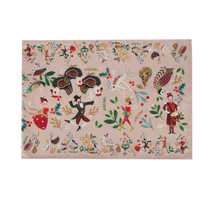 12 Days Of Christmas Cotton Table Runner