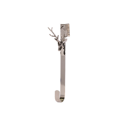 SILVER DEER WREATH HOOK