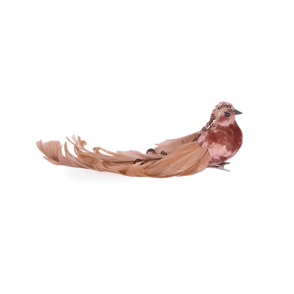 Dusty Pink Adorned Bird