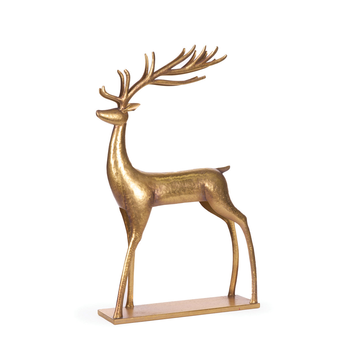 57 CM METALLIC METAL REINDEER