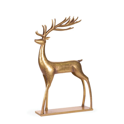 57 CM METALLIC METAL REINDEER