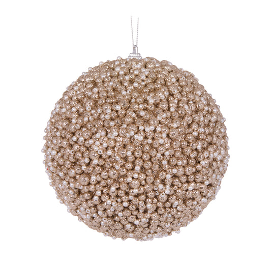 XL CHAMPAGNE PEARL BUBBLE BAUBLE