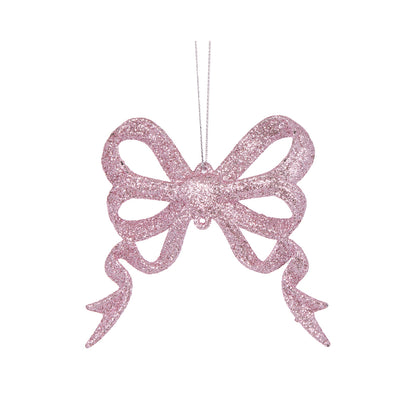 Pink Glitter Bow