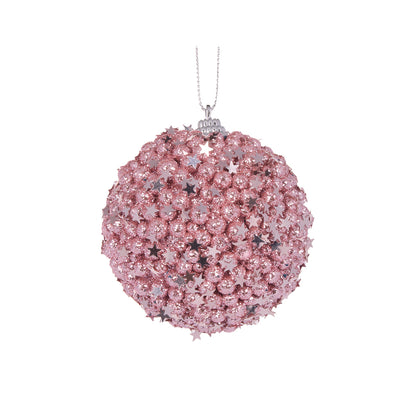 Mini Pink Stars Bauble