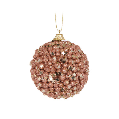 Mini Copper Stars Bauble