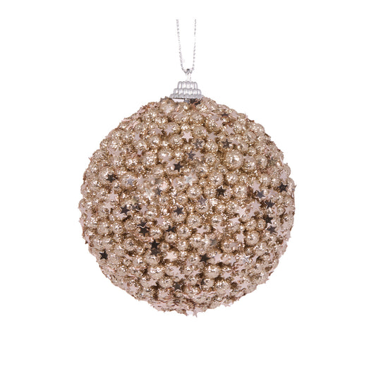 CHAMPAGNE STARS BAUBLE