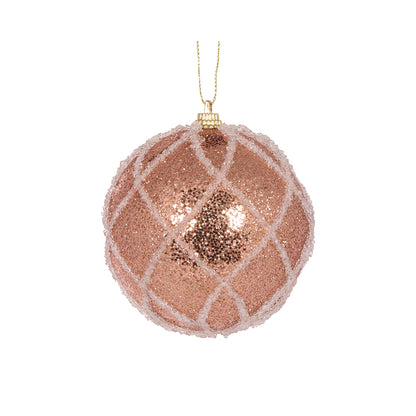 MINI COPPER LATTICE BAUBLE