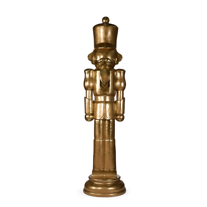 2.5 M GILDED GOLD MINIMAL TOY SOLDIER