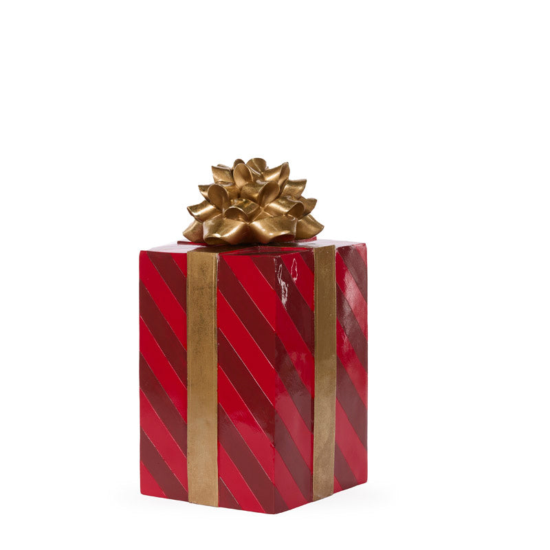 Set/3 Red And Gold Gift Boxes