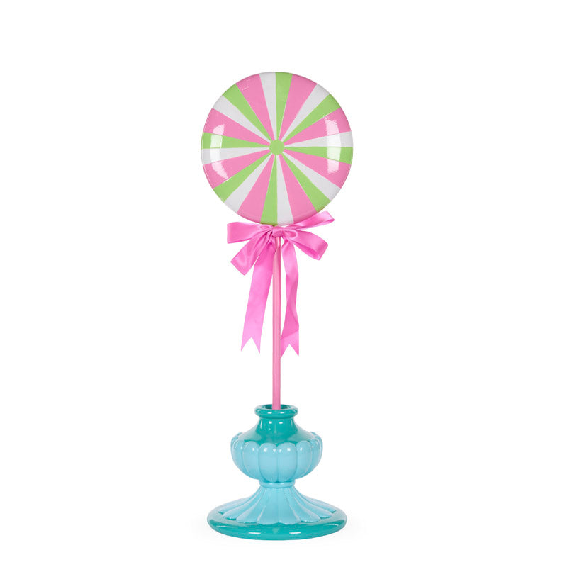 70 CM CANDY STRIPED STANDING LOLLIPOP