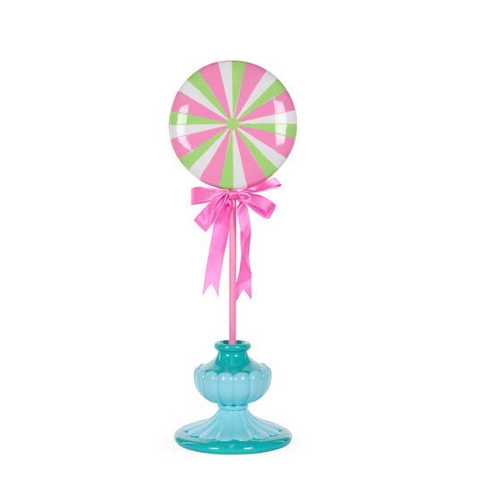 70 CM CANDY STRIPED STANDING LOLLIPOP