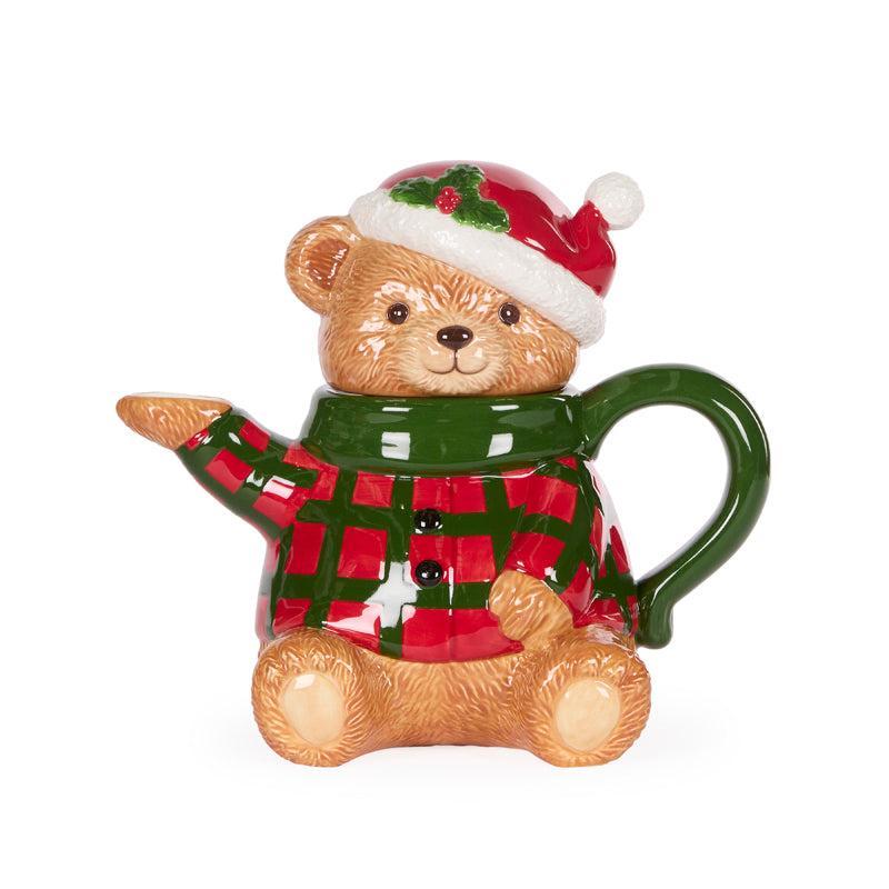 COZY TEDDY BEAR TEAPOT