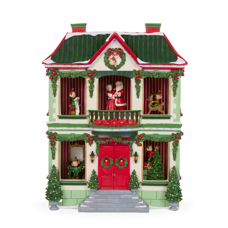 TRADITIONAL MANOR MUSIC BOX LED