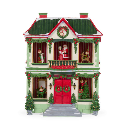 TRADITIONAL MANOR MUSIC BOX LED