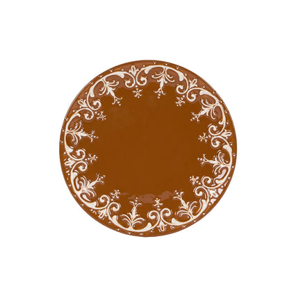 LACE GINGERBREAD DESSERT PLATE