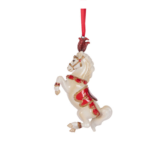 DANCING HORSE HANGING ORNAMENT