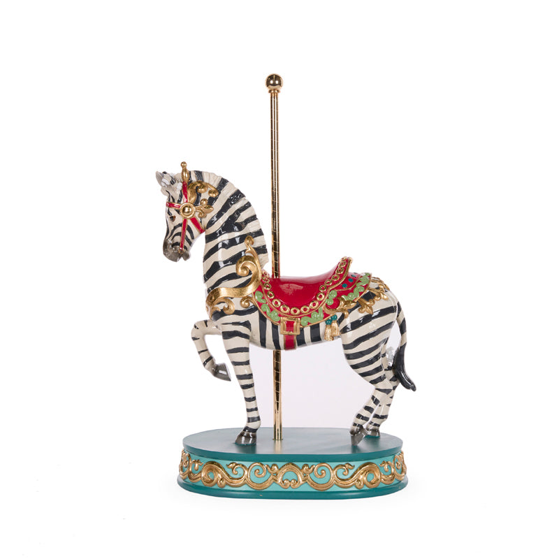 CAROUSEL ZEBRA DECOR