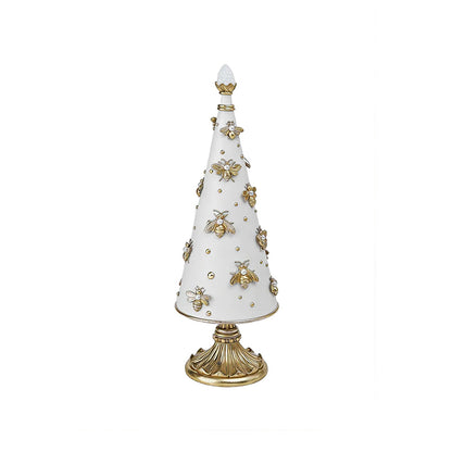 White And Gold Bee Tree