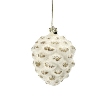 Gilded Pinecone Ornament