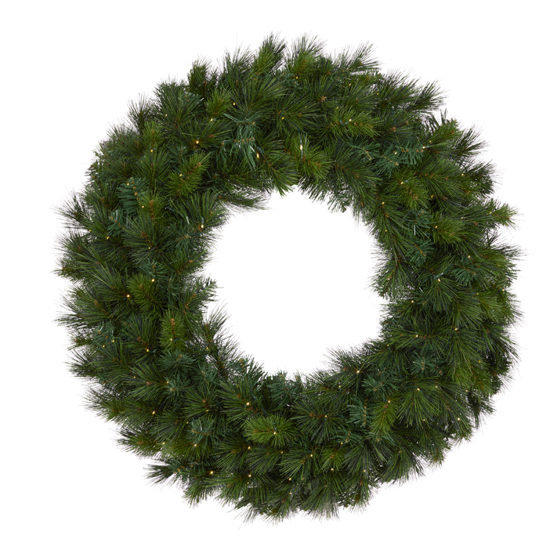 90 CM SCOTCH PINE WREATH - 100 LED
