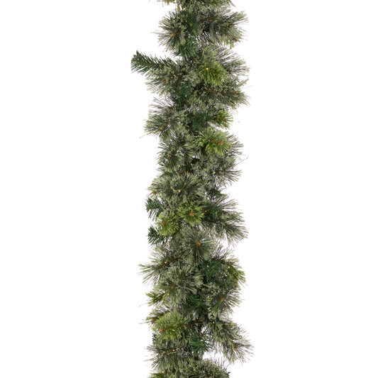 270 CM FROSTED SCOTCH PINE GARLAND 160 LED