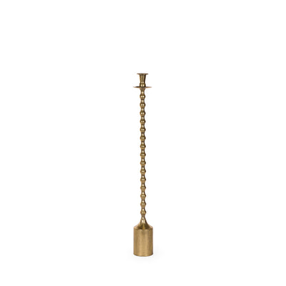 75 CM GOLD RIPPLE CANDLE HOLDER