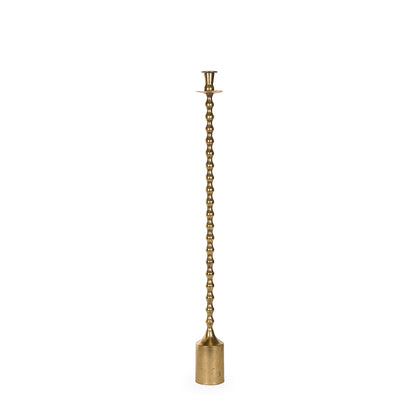 88 CM GOLD RIPPLE CANDLE HOLDER