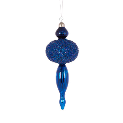 DARK BLUE ROUND FINIAL