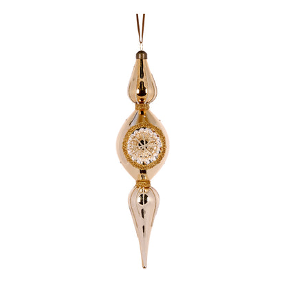 GOLD REFLECTOR DROP FINIAL
