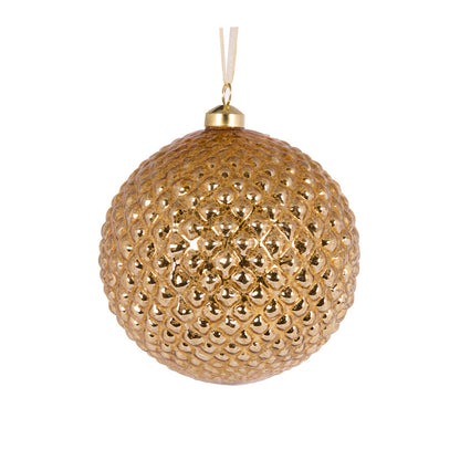 TRANSPARENT SMOKEY STUD BAUBLE