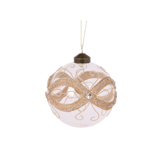 GOLD MASQUERADE BAUBLE