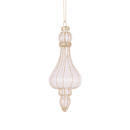 CHAMPAGNE LINED FINIAL