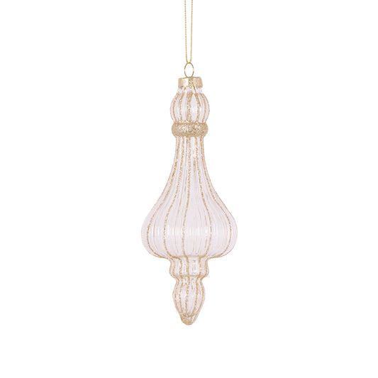 CHAMPAGNE LINED FINIAL