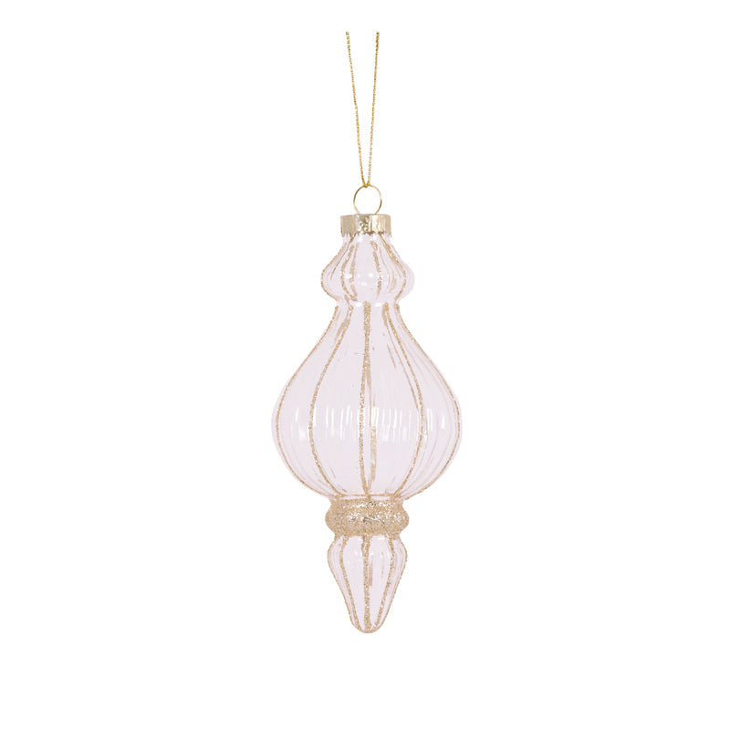 CHAMPAGNE RIBBED FINIAL