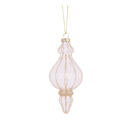 CHAMPAGNE RIBBED FINIAL