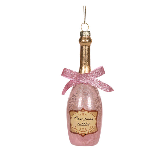 PINK CHRISTMAS BUBBLES ORNAMENT