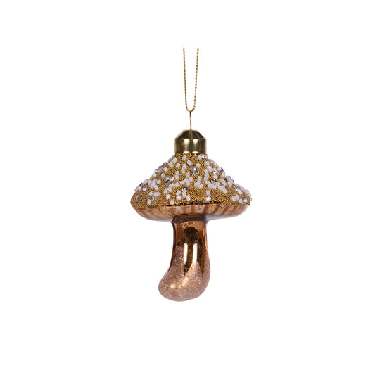 COPPER MUSHROOM ORNAMENT