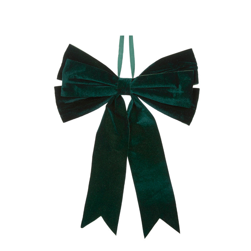 CLASSIC EMERALD BOW HANGING