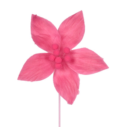 PINK FUR POINSETTIA