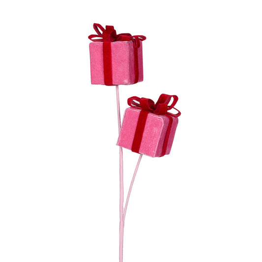 PINK AND RED PRESENT SPRAY