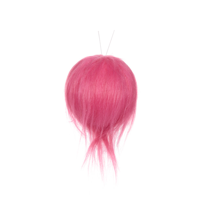 PINK FUZZY BAUBLE