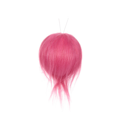 PINK FUZZY BAUBLE