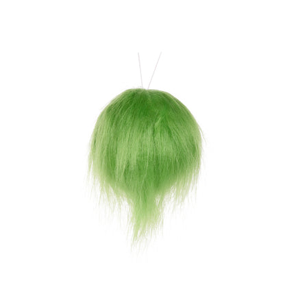 GREEN FUZZY BAUBLE