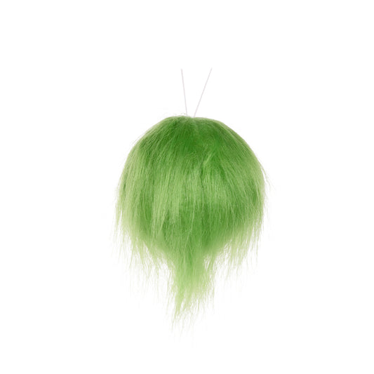 GREEN FUZZY BAUBLE