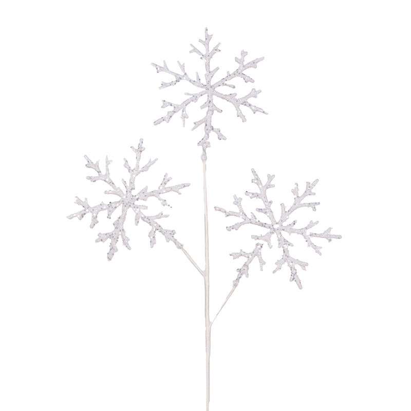 WHITE SNOWFLAKE SPRAY