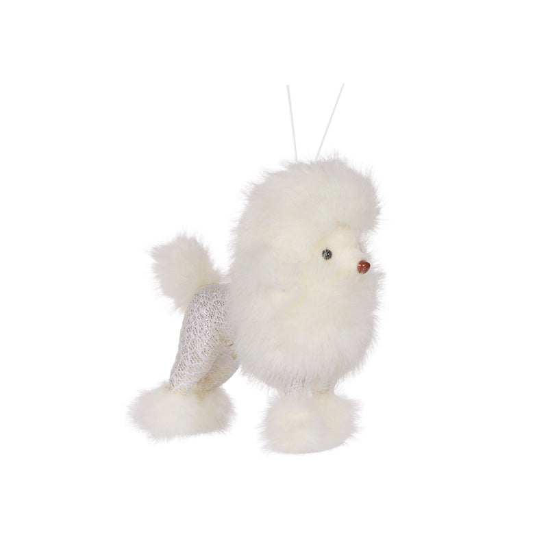 HANGING PRINCESS POODLE WHITE