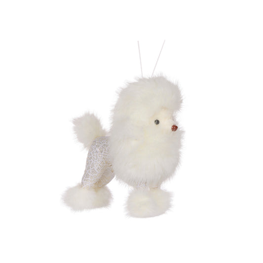 HANGING PRINCESS POODLE WHITE