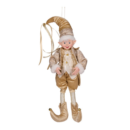 50 CM CHAMPAGNE FABRIC ELF
