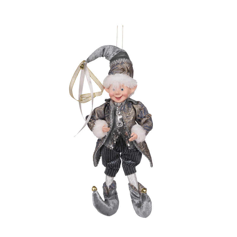 40 CM BLUE FABRIC ELF