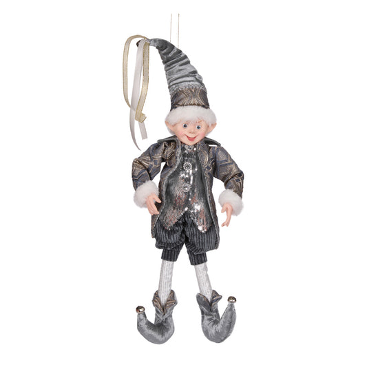50 CM BLUE FABRIC ELF